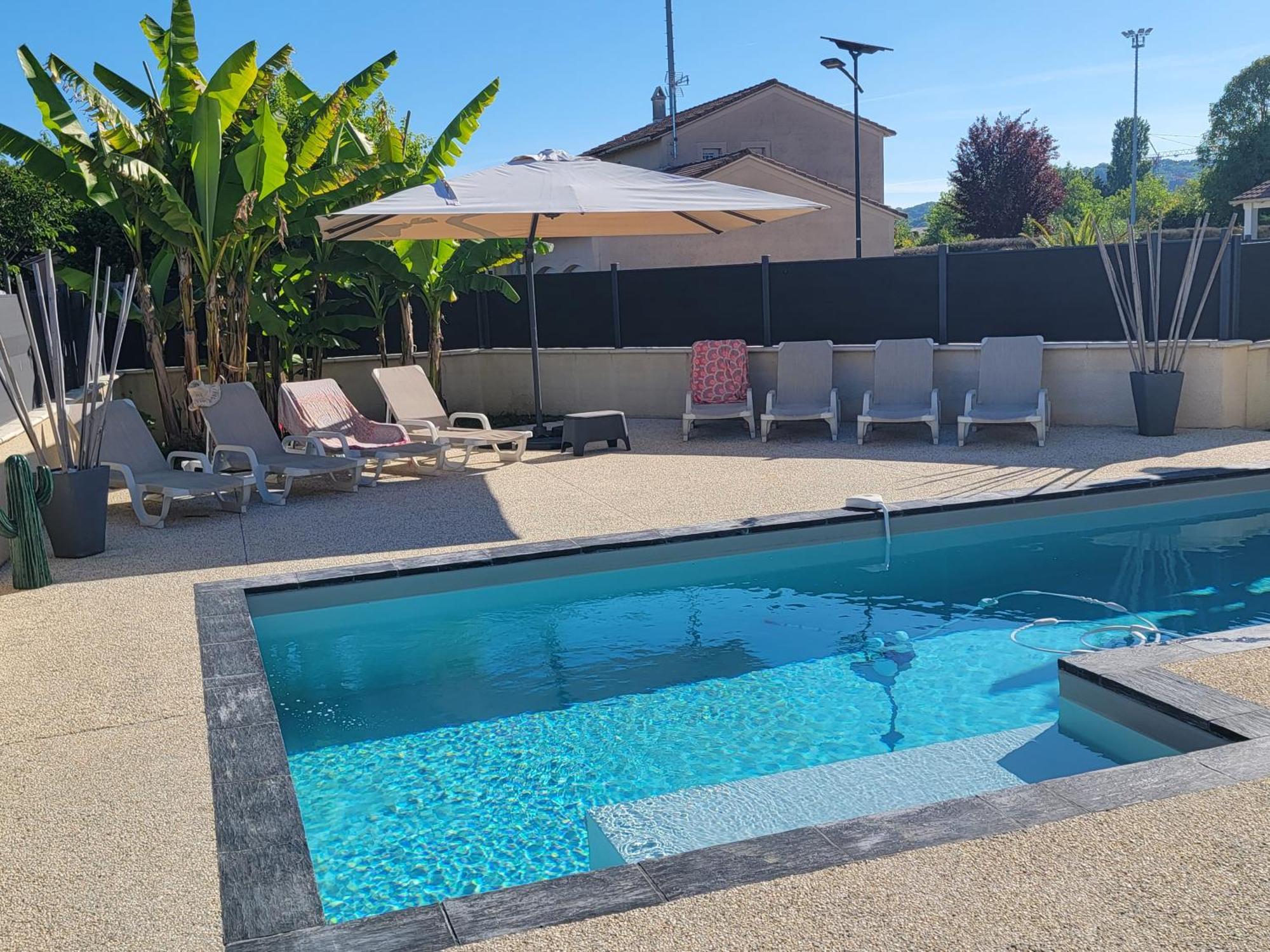 Villa Des Oliviers Sublime Villa Avec Piscine Chauffee Et Privee Et Baby Foot Bon-Encontre Экстерьер фото